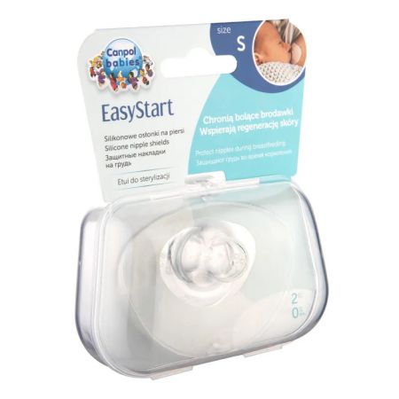 Canpol Baby silikonske bradavice Easy Start S