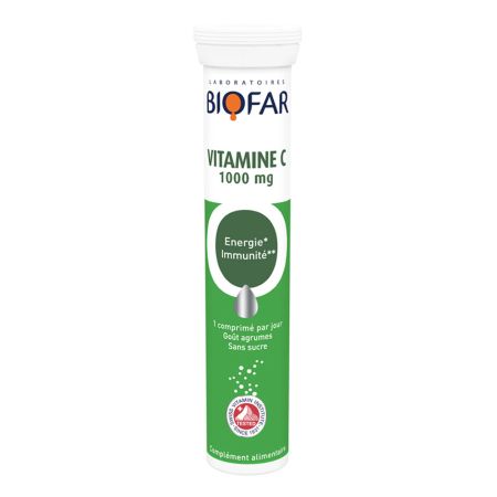 Biofar Vitamin C 1000mg 20 šumećih tableta