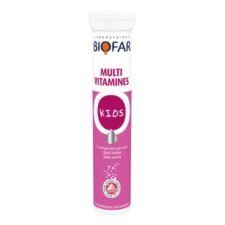 Biofar Multivitamini Kids 20 šumećih tableta