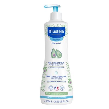 Mustela blagi gel za kupanje (gel za pranje novorođenčadi) 750ml