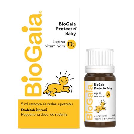 BioGaia Protectis Baby Kapi sa vitaminom D3 5ml