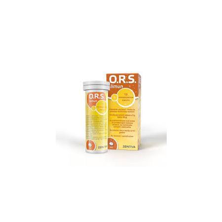 O.R.S. šumeće tablete za rehidrataciju limun 12 komada