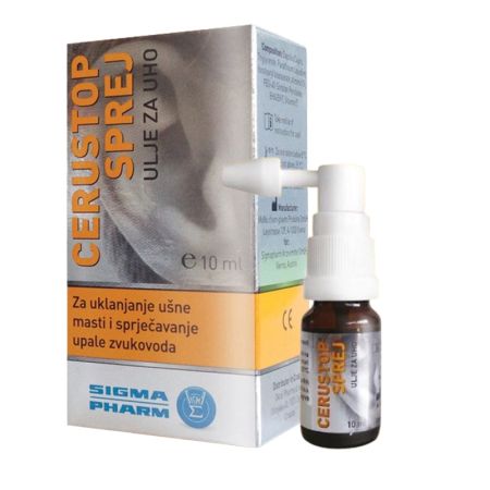 Cerustop sprej za uši 10ml