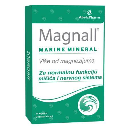 Magnall Marine Mineral magnezijum 375mg + B6 30 kapsula