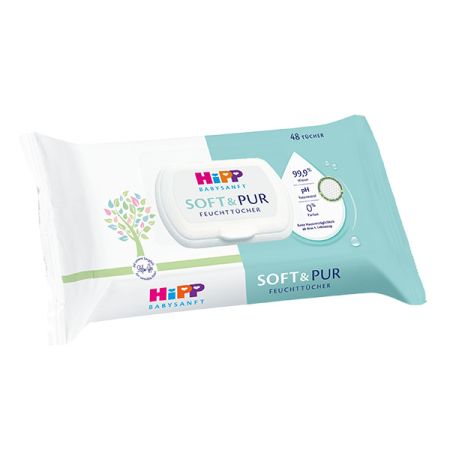 Hipp Babysanft Soft&Pure vlažne maramice 48 kom