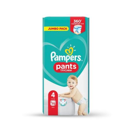 Pampers Pants 4 Jumbo Pack Maxi 52 komada
