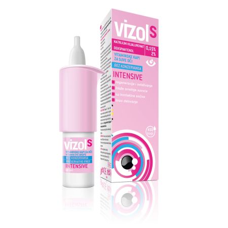 Vizol S Intensiv kapi za oči 10ml