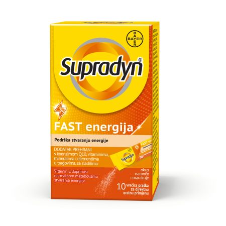 Supradyn Fast Energija 10 kesica