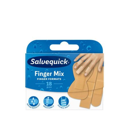 Salvequick vodootporni flasteri za prste 18 komada