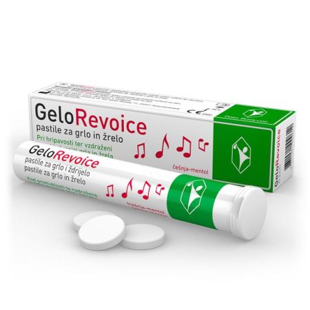 GeloRevoice višnja i mentol 20 pastila