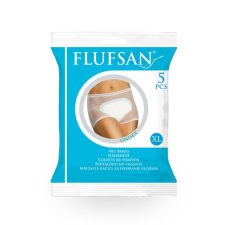 Flufsan higijenske mrežaste gaćice XL 5 kom