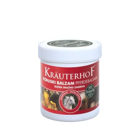 Kräuterhof konjski balzam crveni (topli) 100ml