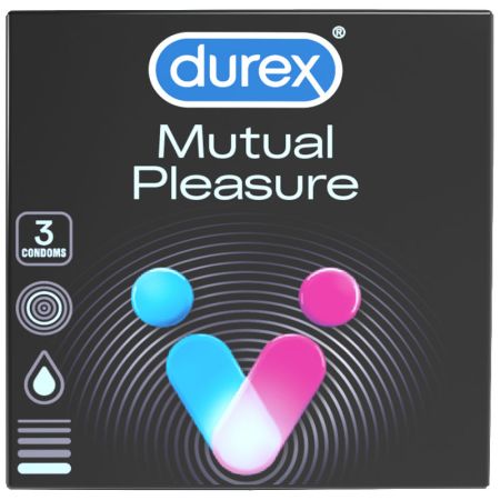 Durex Mutual Pleasure prezervativi 3 komada
