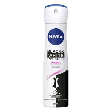 NIVEA DEO B&W INVISIBLE WOMEN 150ML