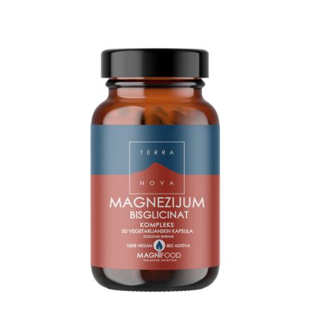 Terranova magnezijum bisglicinat 100mg kompleks 50 kapsula