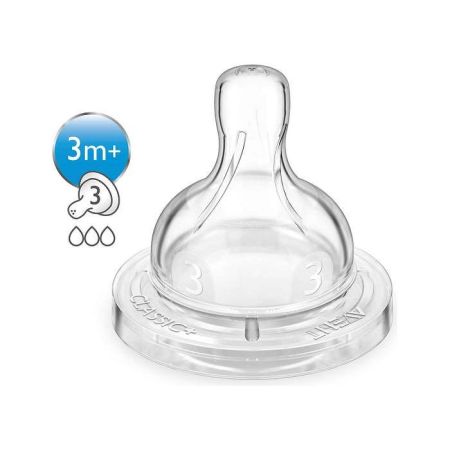 Avent Classic cucla srednji protok 3m+ 2 komada