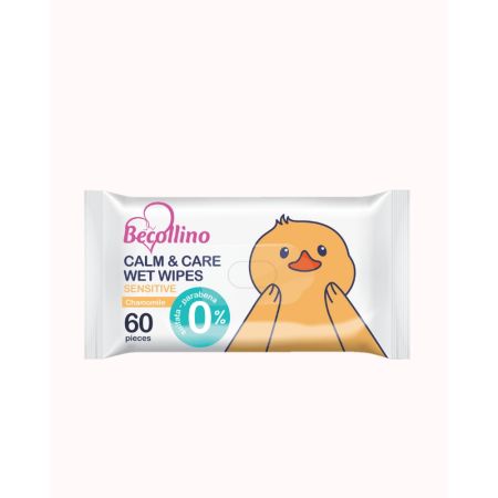 Becollino vlažne maramice Calm&Care 60 komada