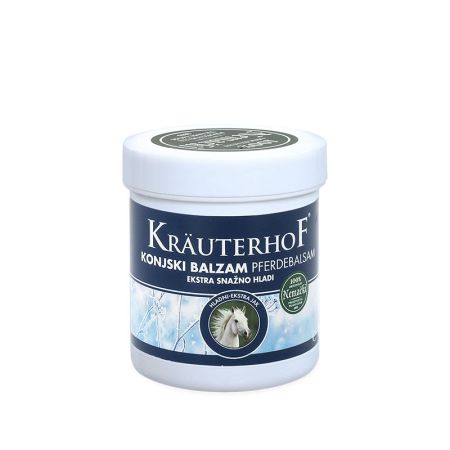 Kräuterhof konjski balzam ekstra hladan (plavi) 100ml