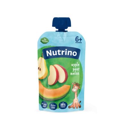 Nutrino voćni pire jabuka, kruška i dinja 100g