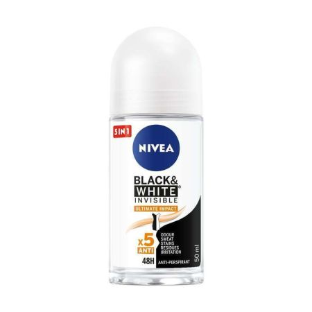 Nivea Men Black & White Invisible Ultimate Impact roll-on 50ml