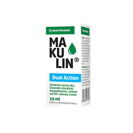 Dietpharm Makulin Dual Action kapi za oči 10ml