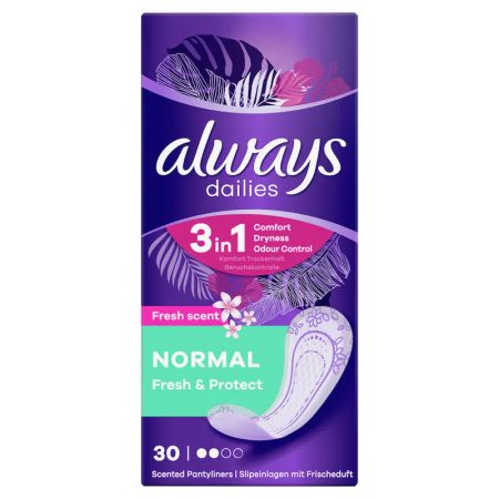 Always Liners Normal dnevni ulošci 30 komada