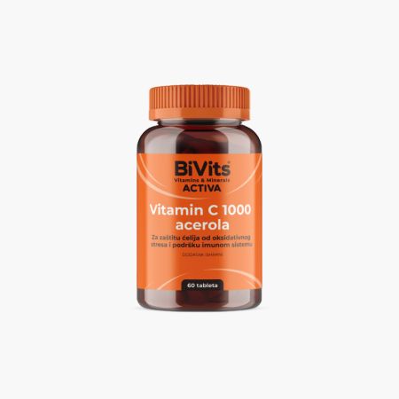 Bivits Activa Vitamin C 1000 Acerola tablete 60 kom