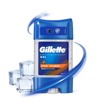 Gillette Antiperspirant Clear gel Triumph Sport 70ml