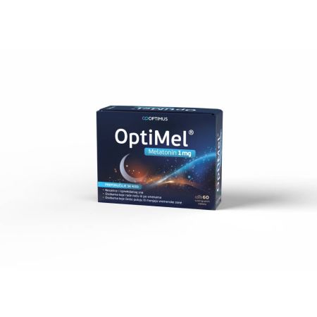 OptiMel melatonin 1mg 60 sublingvalnih tableta