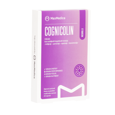 MaxMedica Cognicolin 20 kapsula