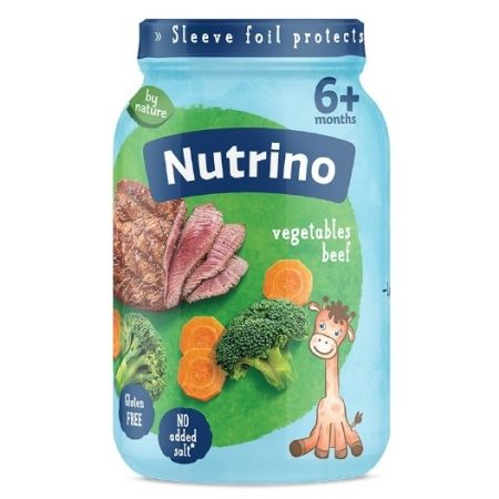 Nutrino pire od mesa junetina sa povrćem i pavlakom 190g