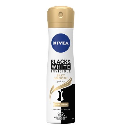 NIVEA DEO B&W INVISIBLE SILKY SMOOTH 150ML