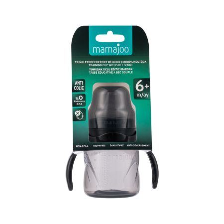 Mamajoo šolja sa drškama crna 160ml