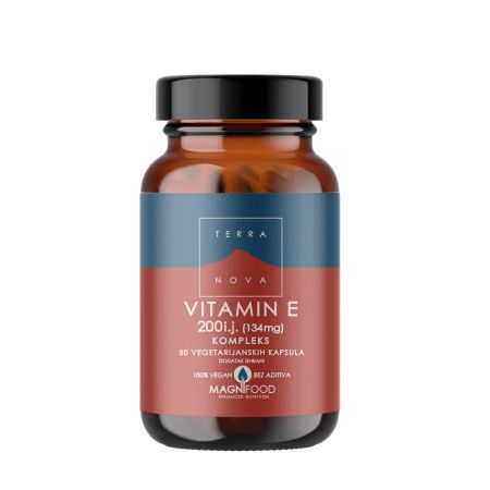 Terranova vitamin E 200 IJ kompleks 50 kapsula