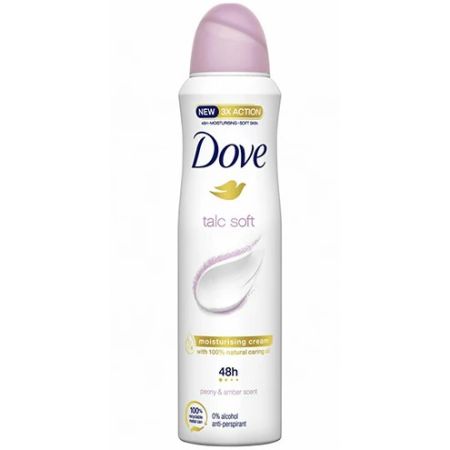 Dove Talc Soft antiperspirant sprej 150ml