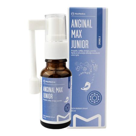 MaxMedica Anginal Max Junior sprej 20ml