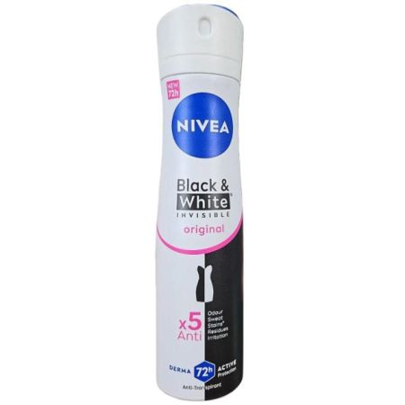 Nivea Black & White Invisible Original sprej 150ml