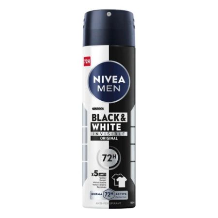 Nivea Men Black & White Invisible Original sprej 150ml