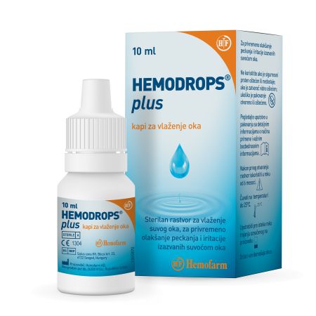 Hemodrops Plus kapi za oči 10ml