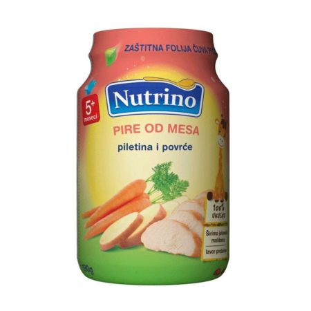 Nutrino pire od mesa piletina i povrće 190g