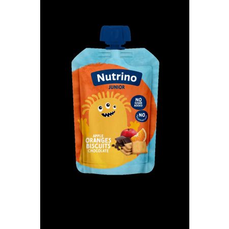 Nutrino Junior pauč jabuka, pomorandža, keks i čokolada 100g