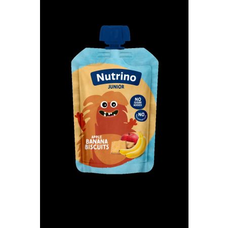 Nutrino Lab Junior mix jabuka, banana i keks 180g