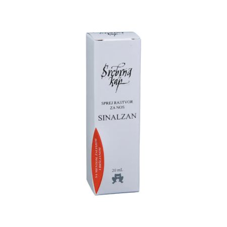 Srebrna kap Sinalzan sprej za nos 20ml