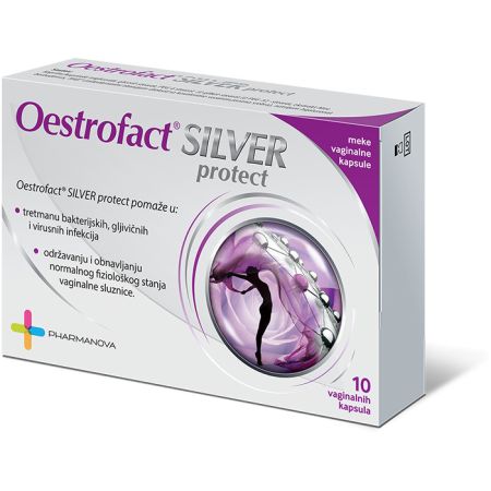 Oestrofact Silver Protect meke vaginalne kapsule 10 komada
