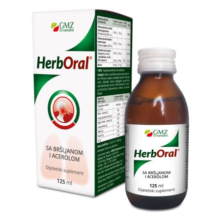HerbOral sirup sa bršljanom i acerolom 125ml