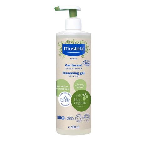 Mustela BioOrganic gel za kupanje 400ml