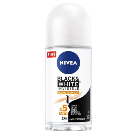 Nivea Black & White Invisible Ultimate Impact roll-on 50ml