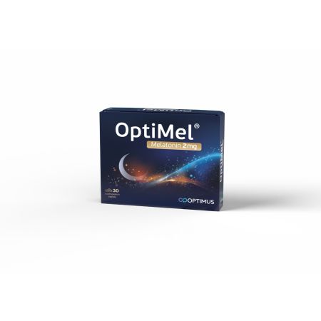 OptiMel melatonin 2mg 30 sublingvalnih tableta