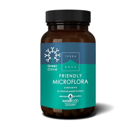 Terranova Green Child Friendly Microflora 50 kapsula