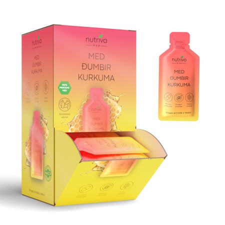 Nutriva Med đumbir i kurkuma 1 kesica